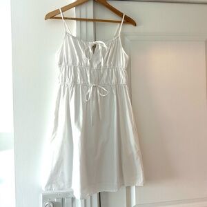 Sim & Sam Cute White Mini Dress